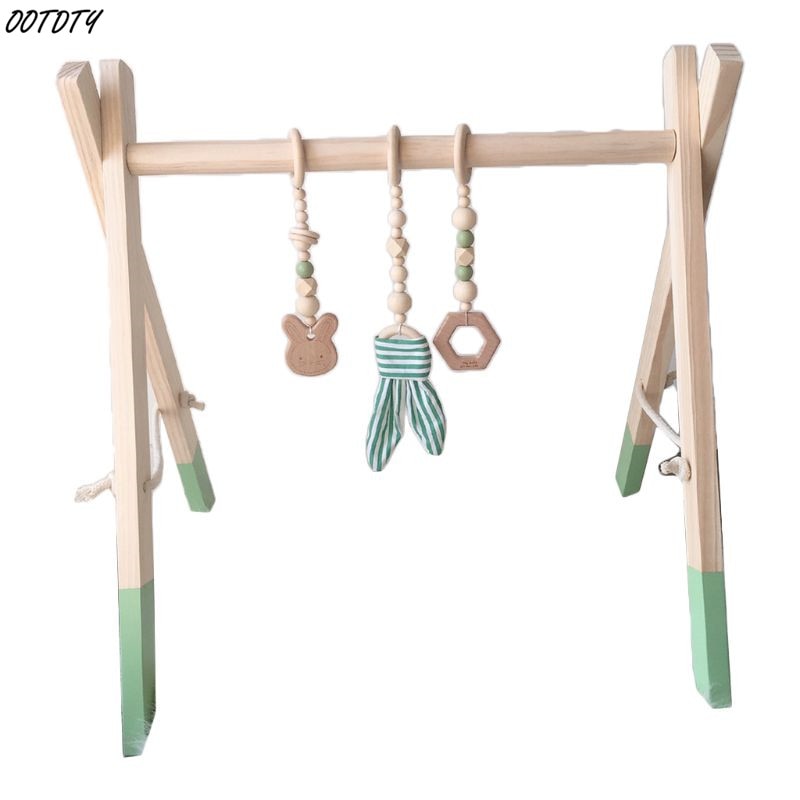 Wooden Activity Gym Nordic Style